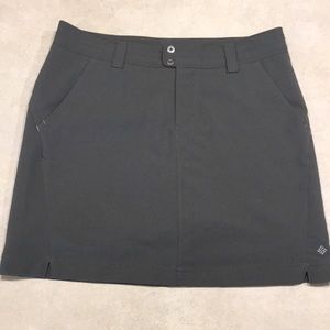 Columbia Womens Omni shield Skirt Skort 4 Gray